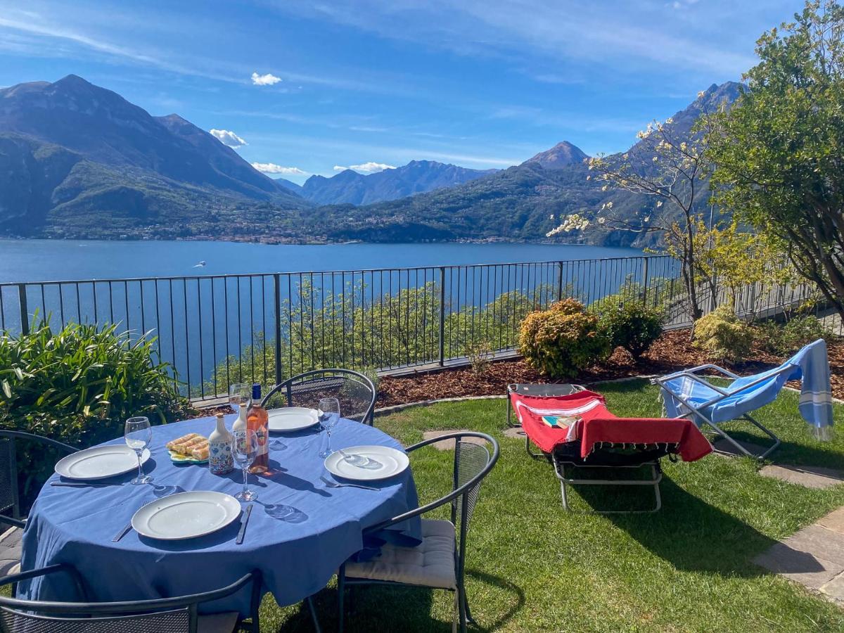 Vista Paradiso I - Garten Ferienwohnung Perledo Esterno foto